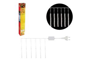 Pisca Chuva De Led Branco 160 Leds 8 Tubos - Art Christimas